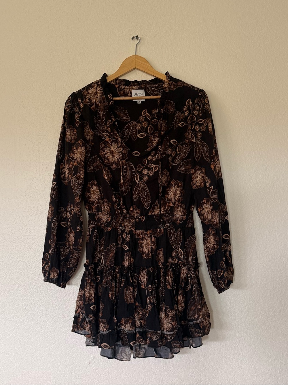 MISA fall floral dress